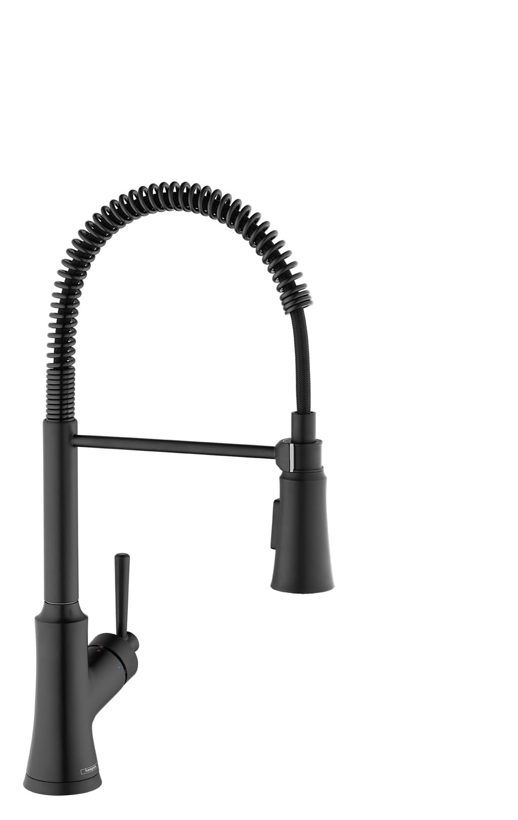 hansgrohe Joleena Black Commercial Kitchen Faucet, Kitchen Faucets
